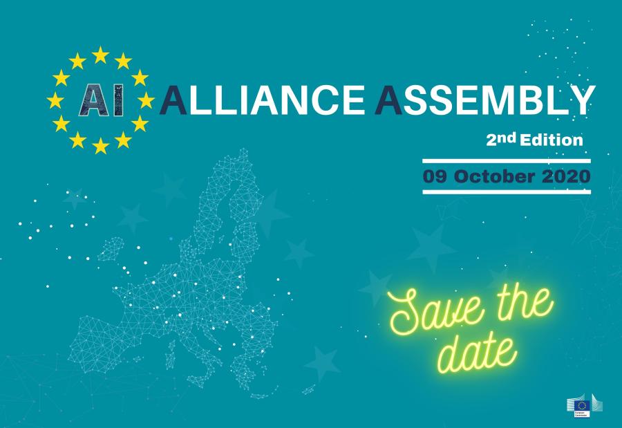 European AI Alliance Assembly, 9 October, save the date!