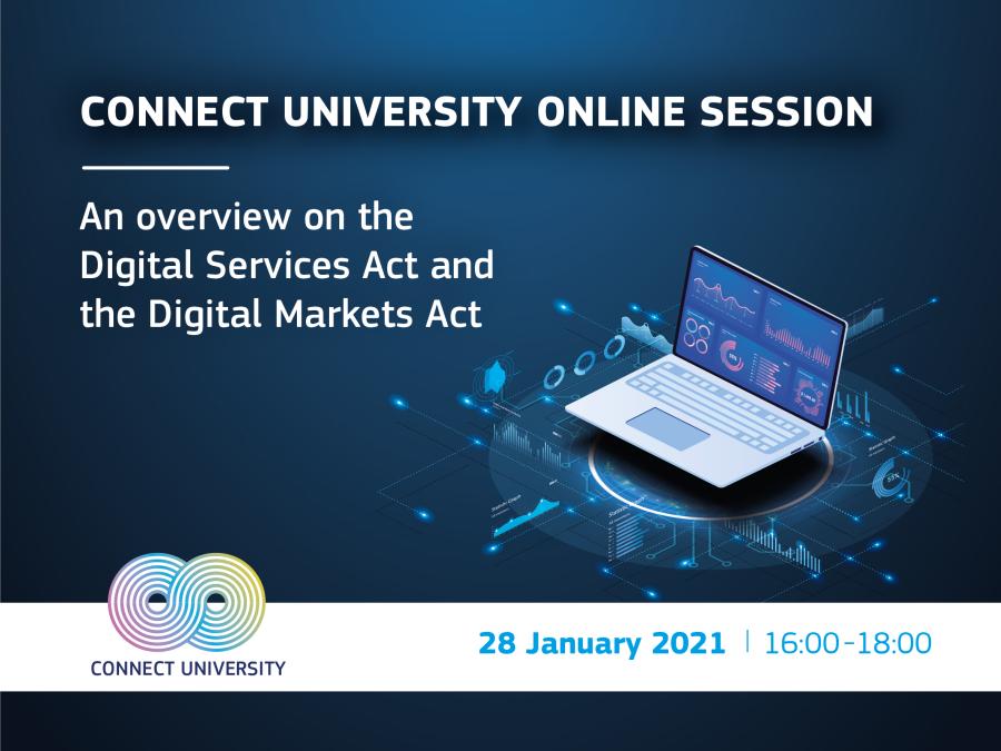 CONNECT University Session on DSA/DMA 28th January 16:00