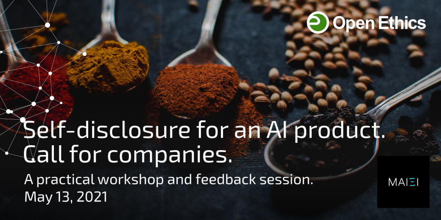 Self-disclosure for an AI product, a practical workshop.