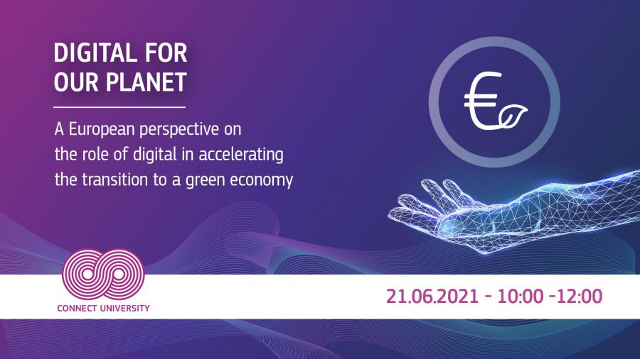 A European perspective on the role of digital in accelerating the transition to a green economy