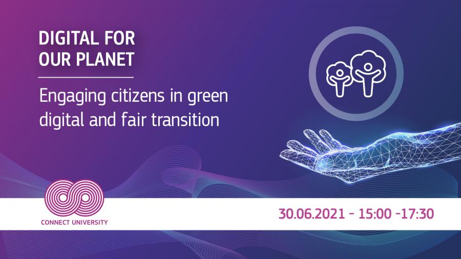 Engaging citizens in green digital and fair transition