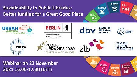 Sustainability in Public Libraries - Better funding for a great good place