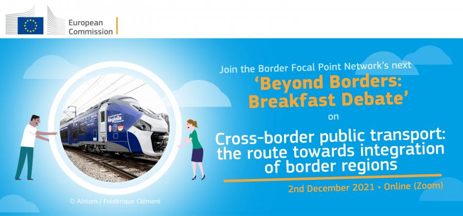 Beyond Borders Breakfast Debates - Cross-border public transport: the route towards integration of border regions