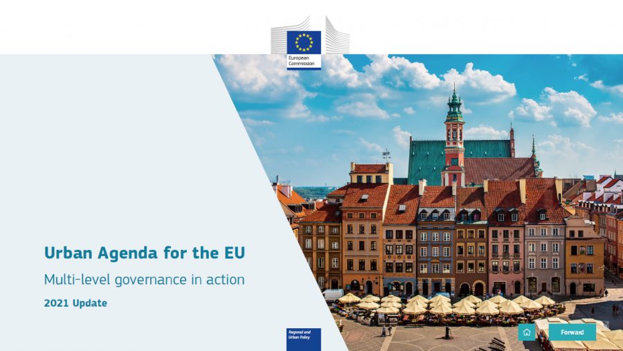 Brochure Urban Agenda for the EU - Multilevel governance in Action 2021 Update