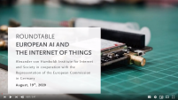 Roundtable on AI and IoT – YouTube playlist