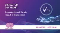 Assessing the net climate impact of digitalisation