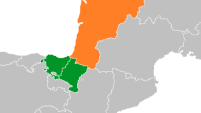 Basque Country (Spain) and Nouvelle-Aquitaine (France) territories