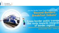 Beyond Borders Breakfast Debates - Cross-border public transport: the route towards integration of border regions