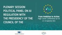 01 07  PLENARY SESSION  POLITICAL PANEL ON AI REGULATION WITH THE PRESIDENCY OF THE COUNCIL OF THE