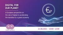 The role of digital in accelerating the transition to a green economy | Connect University