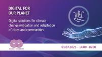 Digital solutions for climate change mitigation & adaptation of communities | Connect University