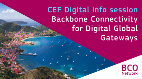 Info session: Backbone Connectivity for Digital Global Gateways