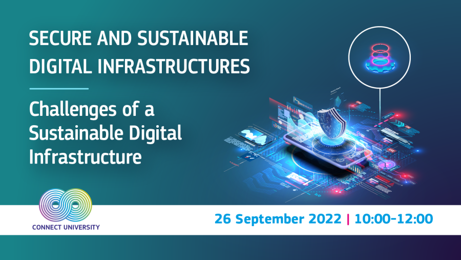 Image depicting CONNECT University Autumn School - Challenges of a Sustainable Digital Infrastructure