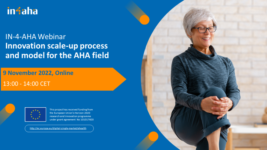 IN-4-AHA Webinar: Innovation scale-up process and model for the AHA field