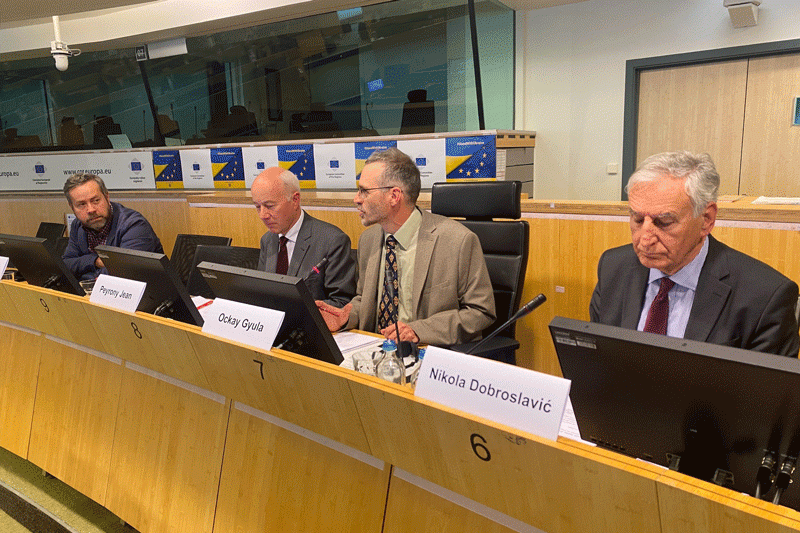 Speakers at the conference "Living in Border Regions - Tackling the Challenges"