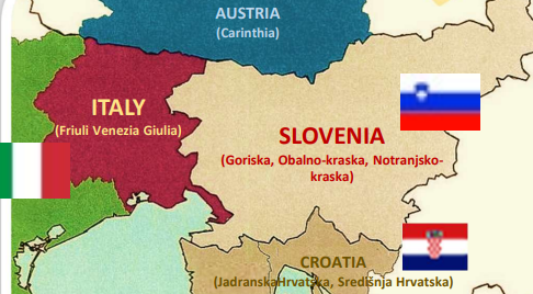 Italy-Slovenia CB area