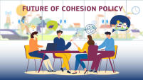 people sitting at a table discussing the future of cohesion policy