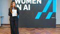 Dr.Prof. Nino Enukidze inaugurating the Women in AI project 