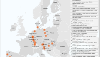 Map of cross-border energy cooperation in the EU